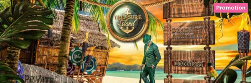 Kampagne von Herrn Green Treasure Island im Juli 2019